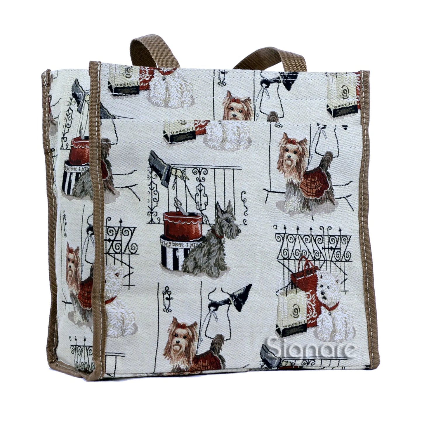 The Fashion Dog Tapestry Tote
