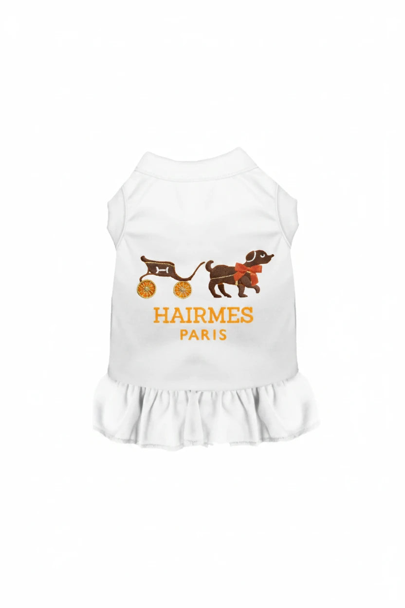 The Hairmes Ruffle Dog Dress