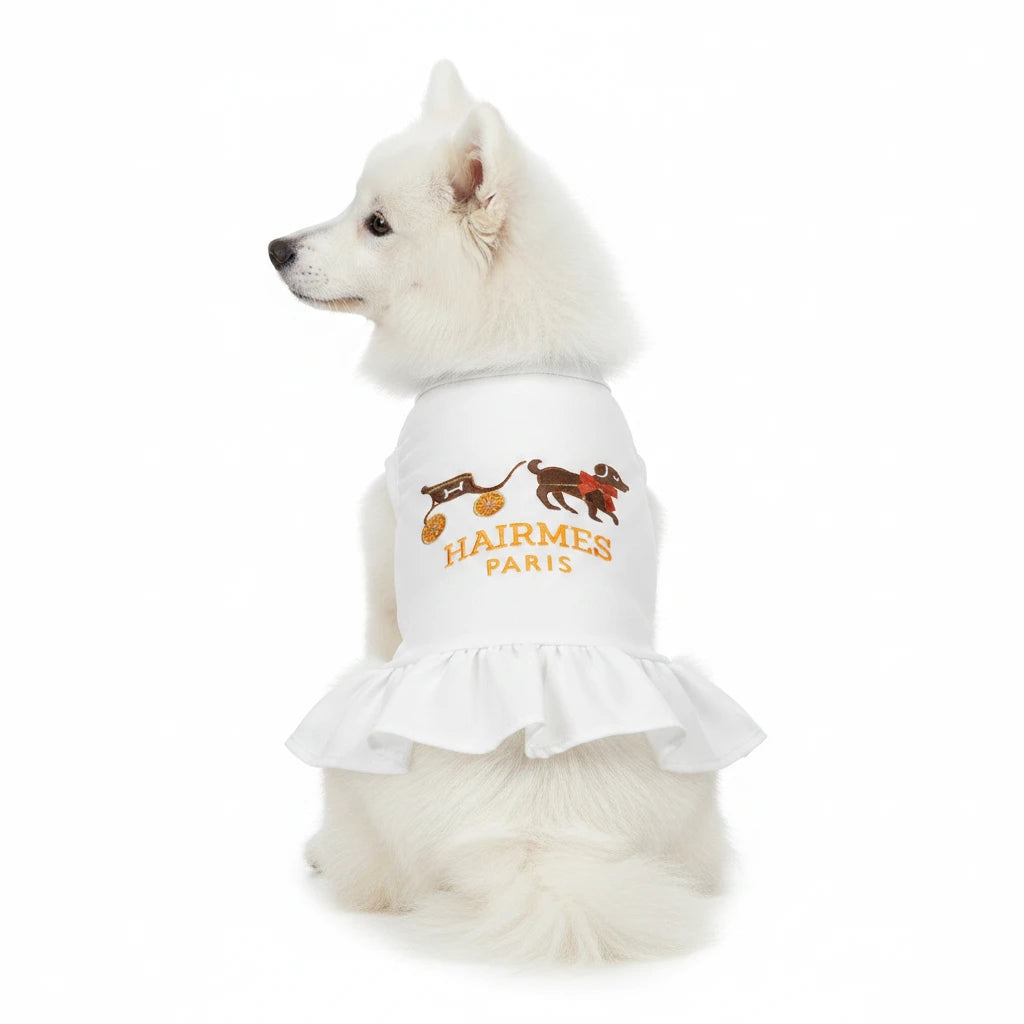 The Hairmes Ruffle Dog Dress