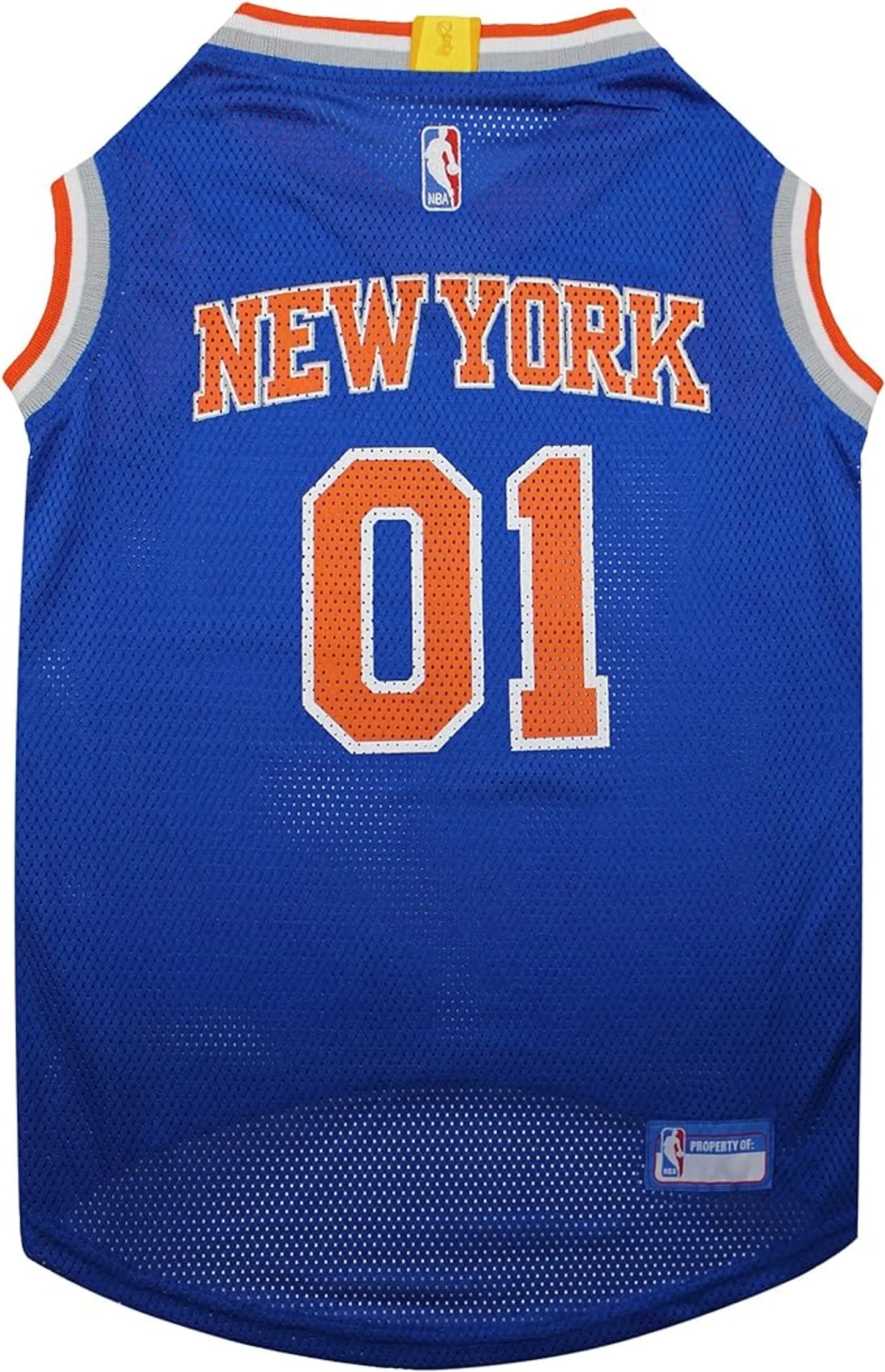The New York Knicks Mesh Dog Jersey