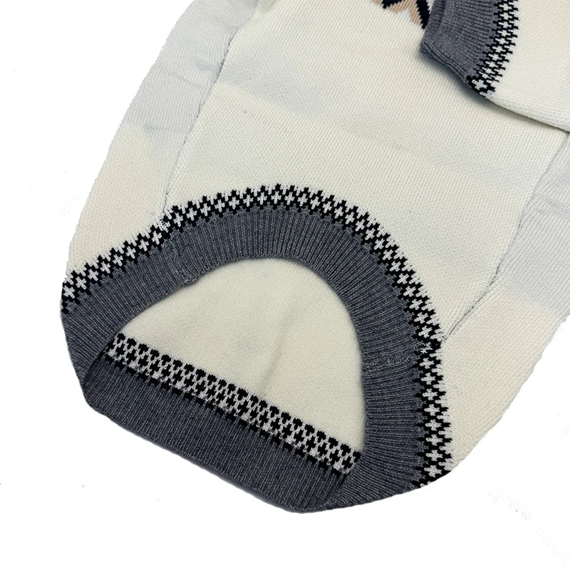 Custom Label Dog Luxury Designer Clothes Winter Autumn Warm Fleece Knitted Pet Sweaters Chihuahua Yorkshire Clothing