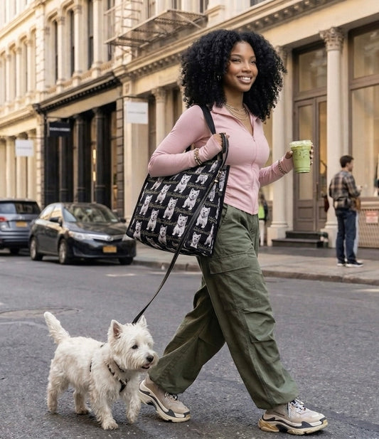 The Westie Dog Shopper Tote Bag