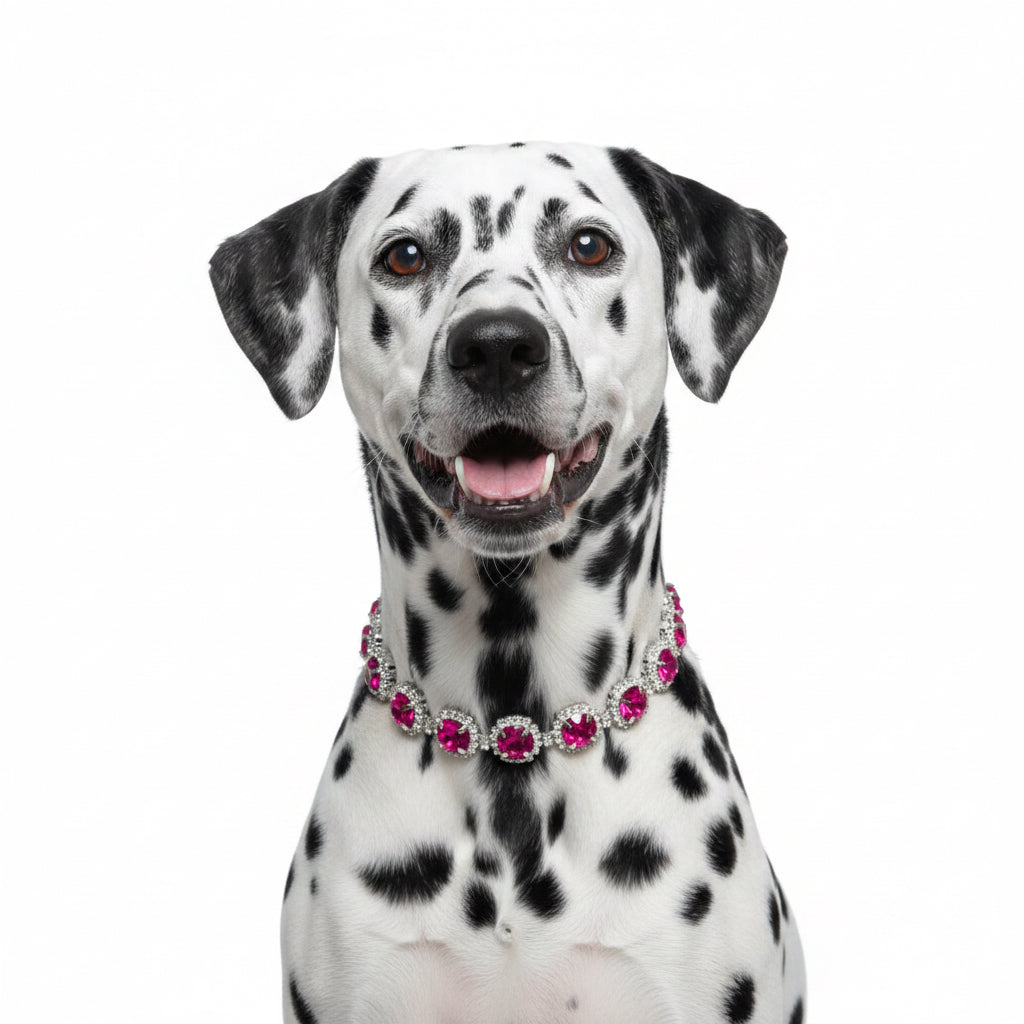 Luxury Bling Crystal Rhinestone Dog Cat Necklace Collar Adjustable Cat Shiny Necklace Jewelry for Pet Wedding Clothes Accessorie