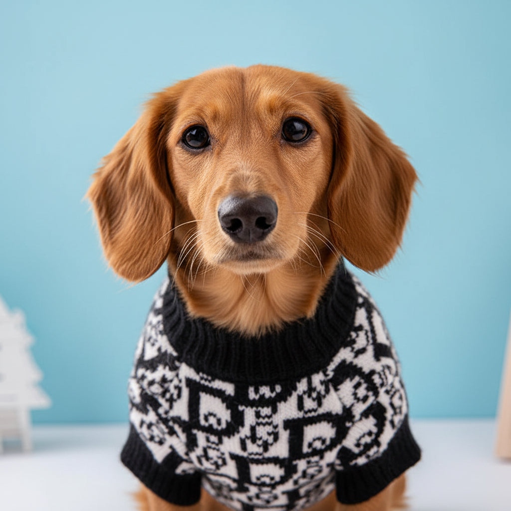 Autumn Winter Cute Chunky Warm Pet Sweaters Puppy Fashion Luxury Cat Dog Clothes Corgi Parka Dachshund Small Medium Dog Clothing